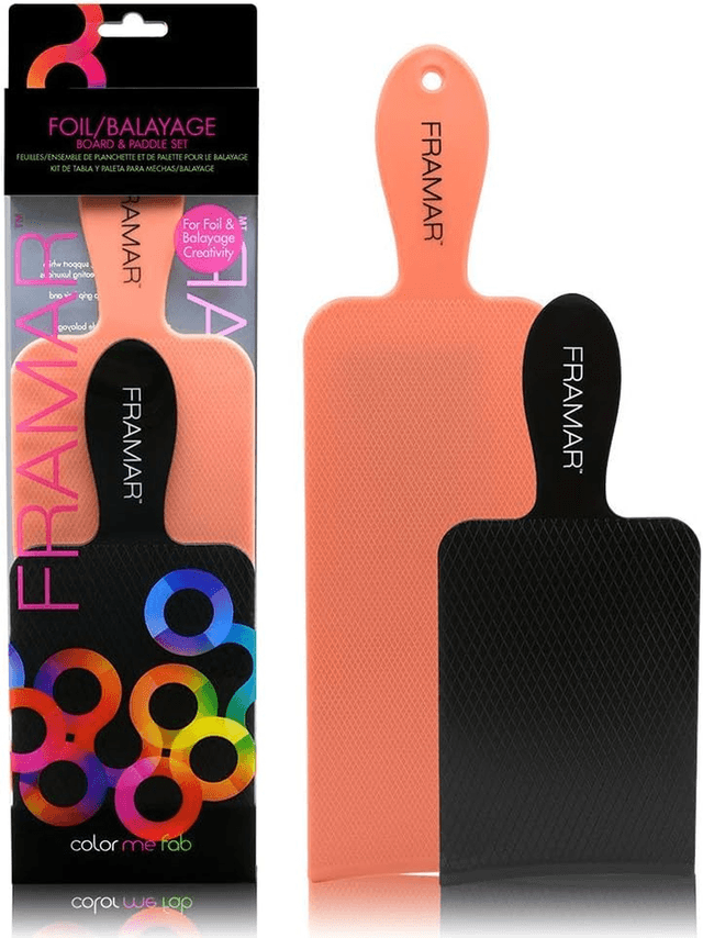 FRAMAR Hair Color Balayage Board - Paleta De Tinte Para Resaltar El Kit De Tinte Para El Cabello, Kit De Blanqueador Para El Cabello, Kit De Tinte Para El Cabello Balayage Para Peluquería, 2 Unidades