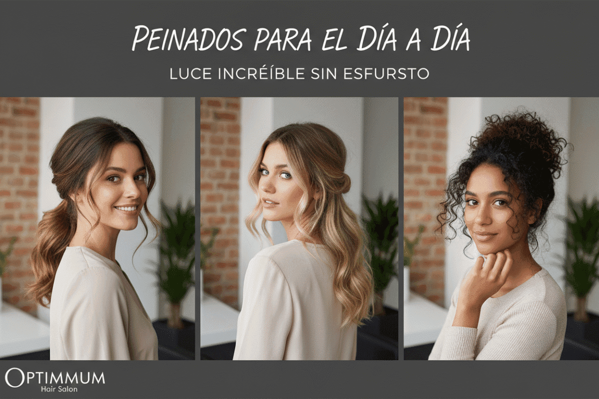 Peinados para el día a día: luce increíble sin esfuerzo