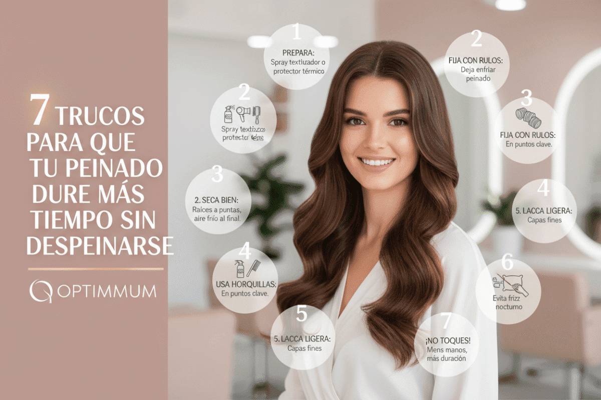 7 trucos para que tu peinado dure más tiempo sin despeinarse