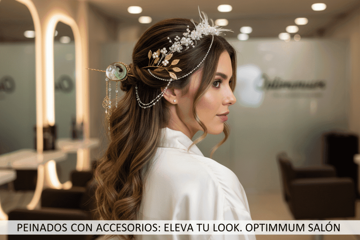 Peinados con accesorios: cómo usarlos para elevar tu look